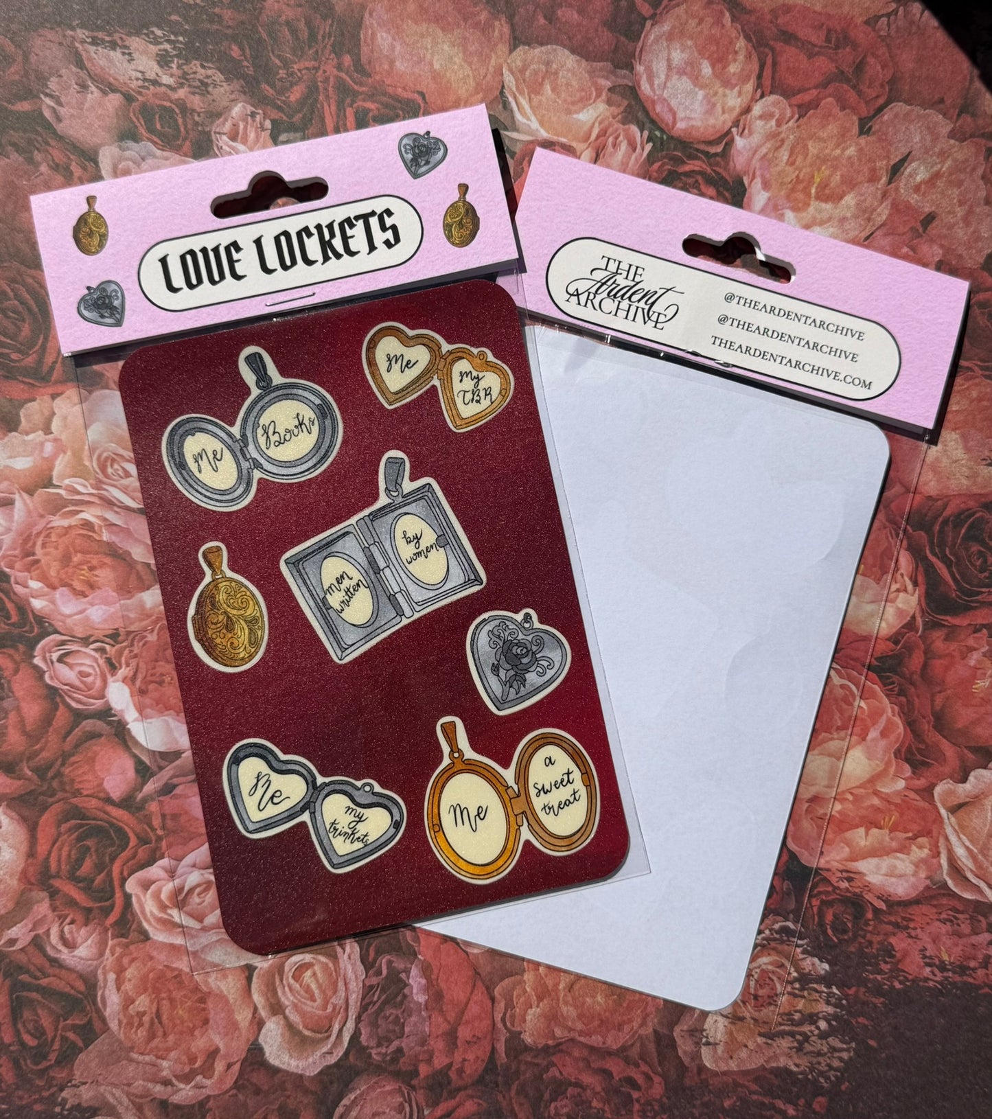 Love Locket Sticker Sheet
