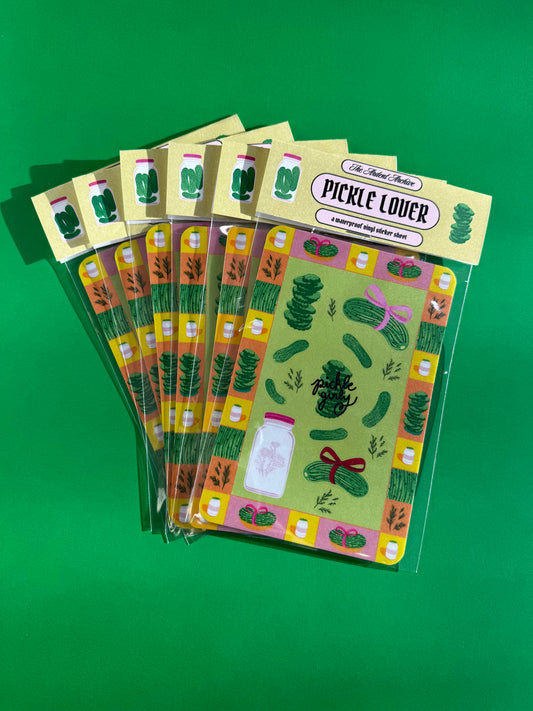 Pickle Lover Sticker Sheet