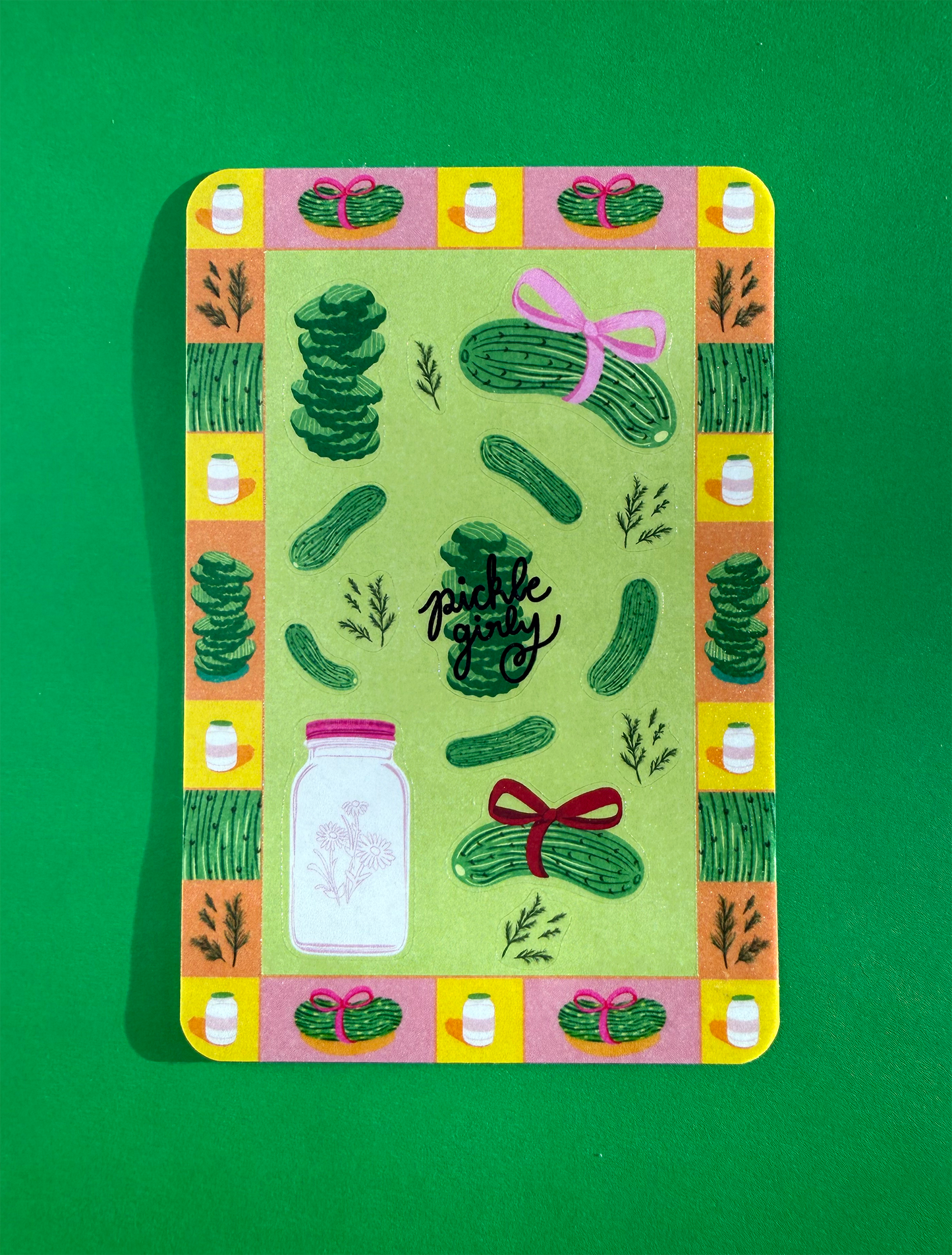 Pickle Lover Sticker Sheet