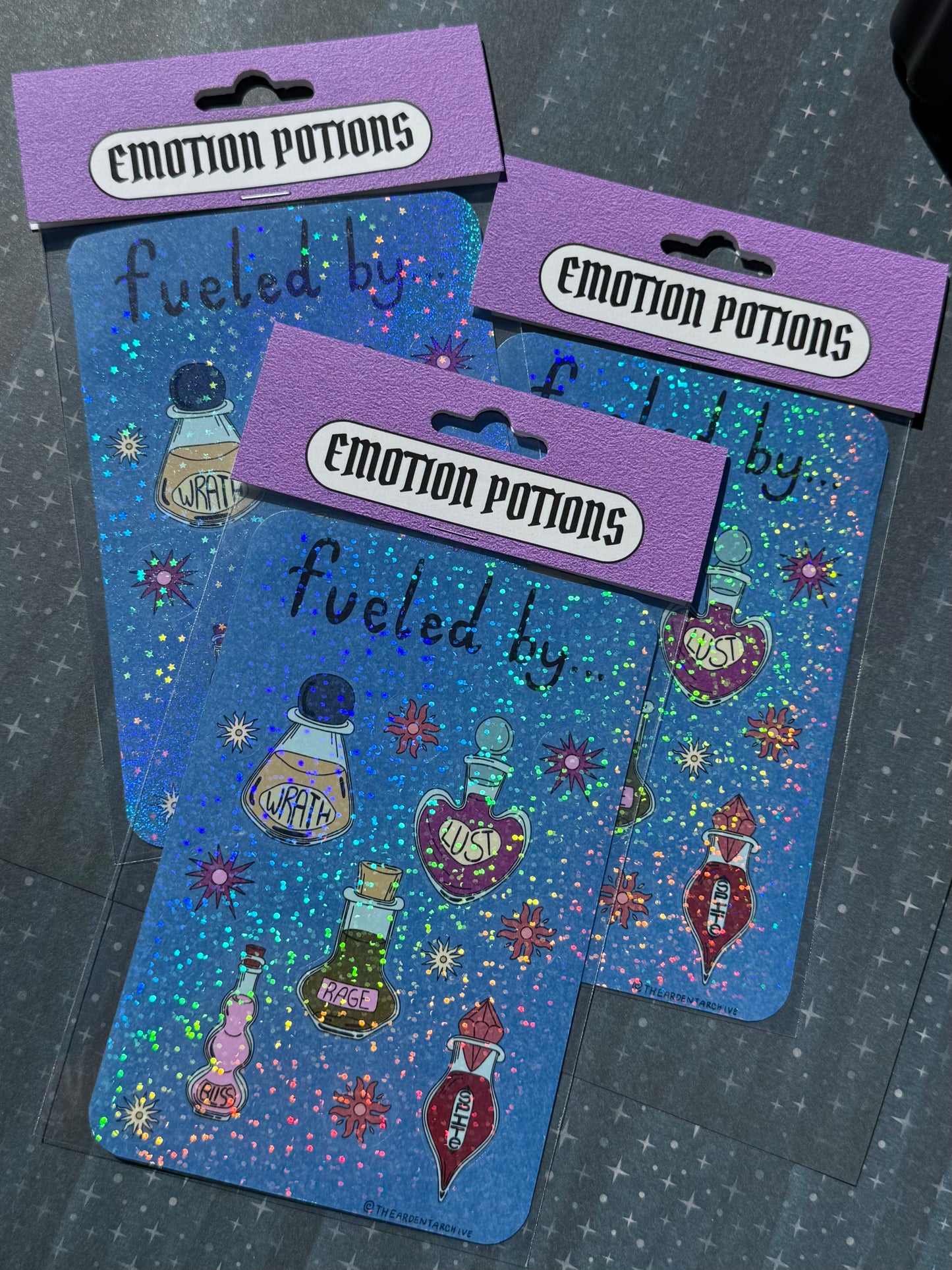 Emotion Potion Sticker Sheet