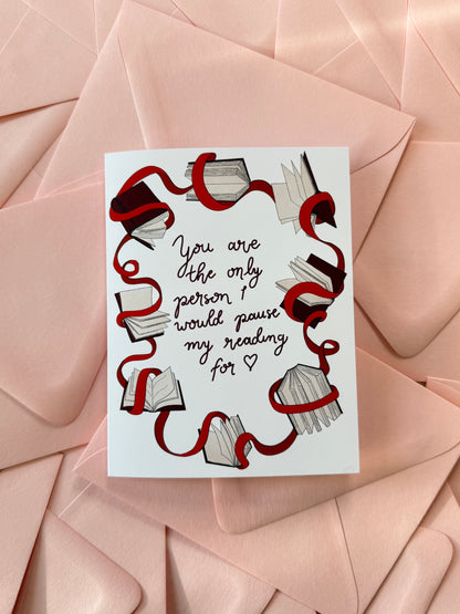 Pause My Reading Card