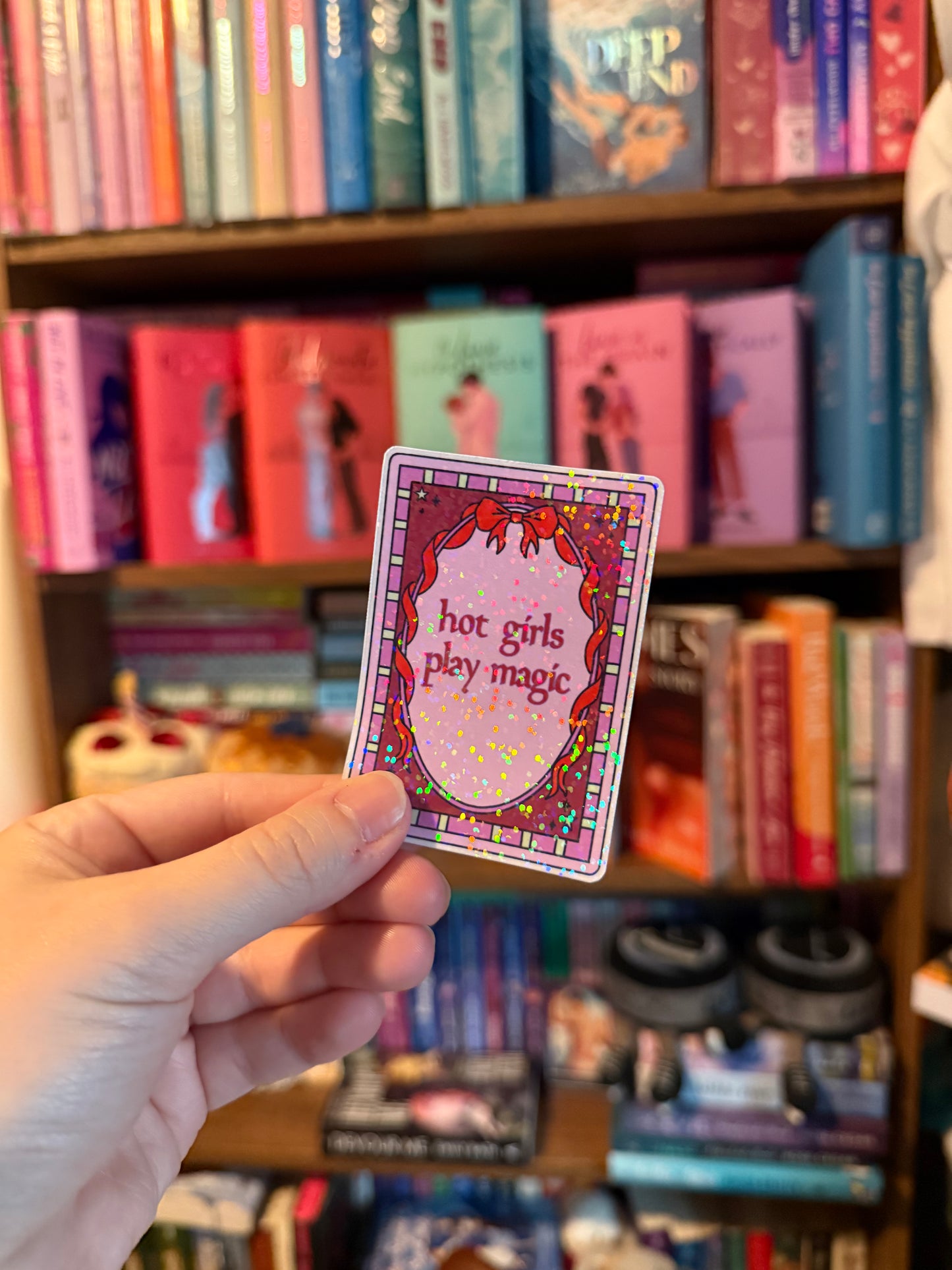 Hot Girls Play Magic Sticker