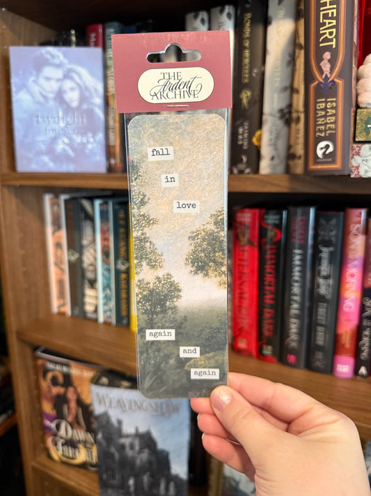 Fall in Love Bookmark