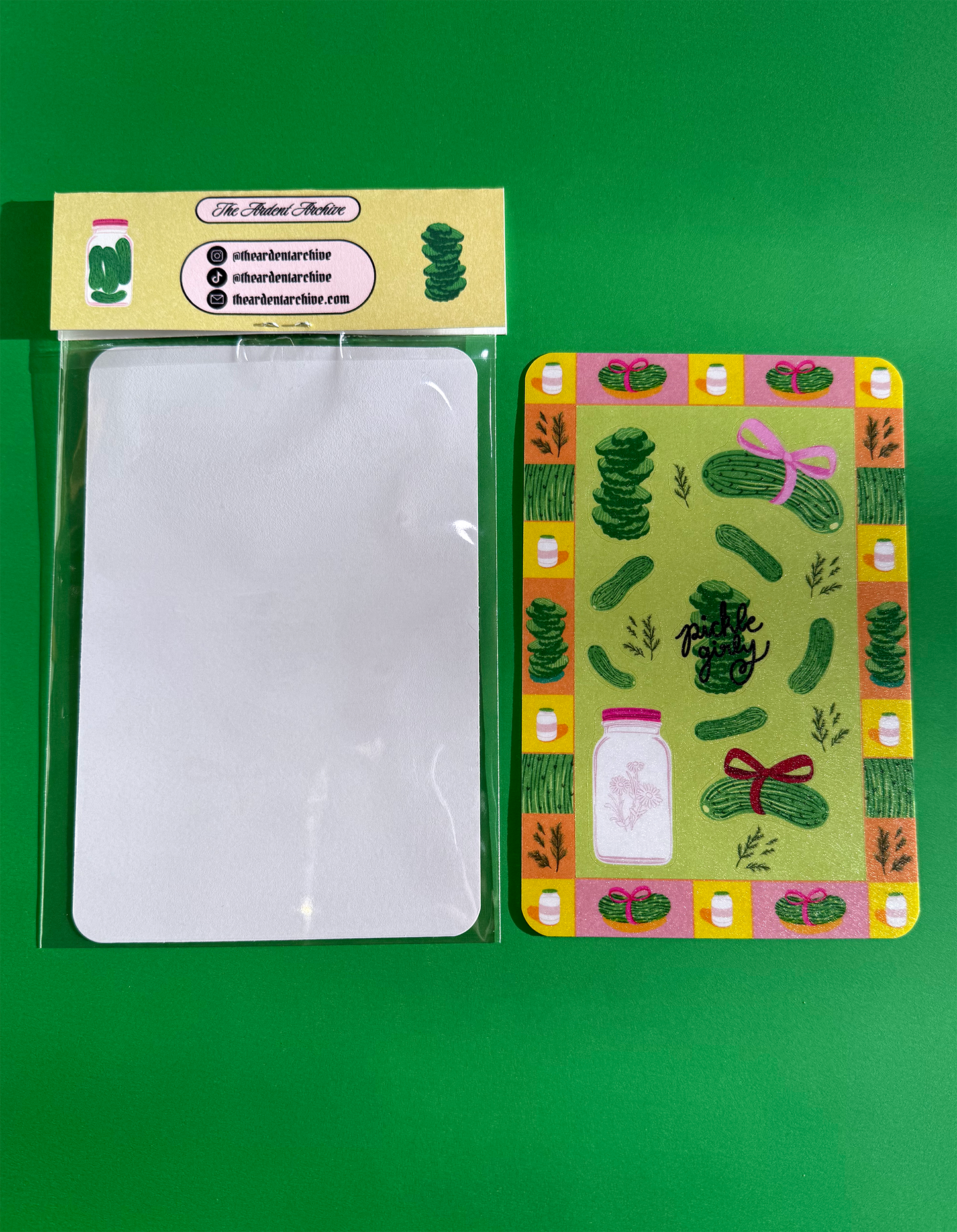 Pickle Lover Sticker Sheet